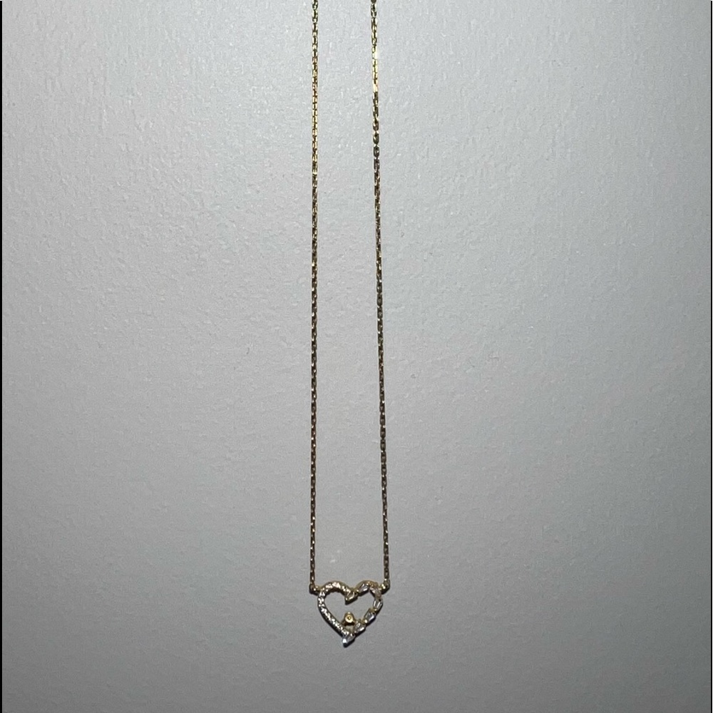 Argento Vivo Sterling Silver Heart Necklace